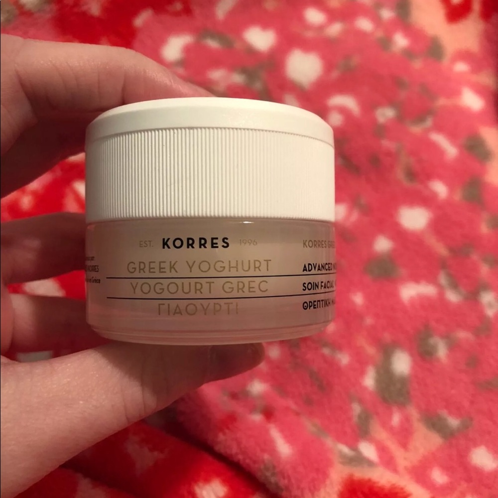 Korres Greek yoghurt face moisturizer